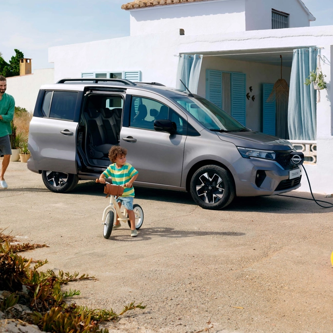 Design extérieur du Nissan Townstar électrique